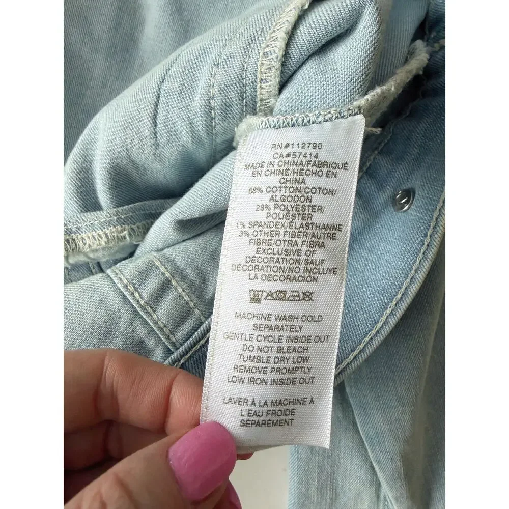 True Religion Jimmy SN Jacket Light Showers Blue Medium